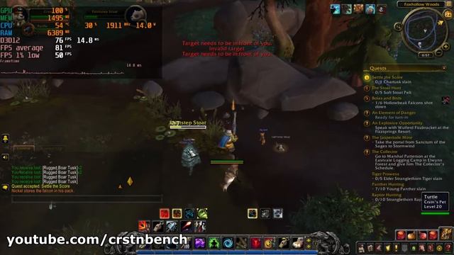Intel Core I5-10210U \ UHD Graphics 620 \ World Of Warcraft @720p Fair Settings (8GB RAM)