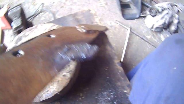 Делаю второе долото на лемех. СПАСИБО ЗА СОВЕТЫ. смотреть онлайн