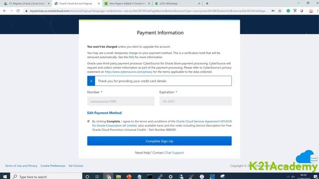 Step by Step Guide to Register for Oracle Cloud Trial Account смотреть онлайн