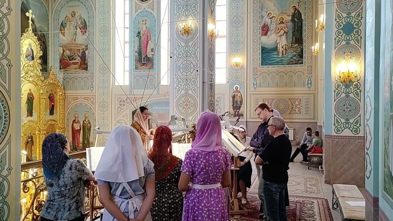 Тропарь Креста гл. 1-й (греч. распев в изл. Мормыля), кондак гл. 4-й (напев Киево-Печерской Лавры). смотреть онлайн