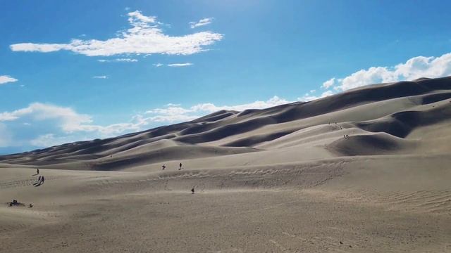 Грейт Сэнд Дьюнс – национальный парк в штате Колорадо США смотреть онлайн