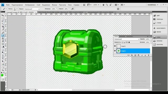 ШОК! ГЕМОВЫЙ СУНДУК В CLASH ROYALE | Photoshop | Amaximov Games смотреть онлайн