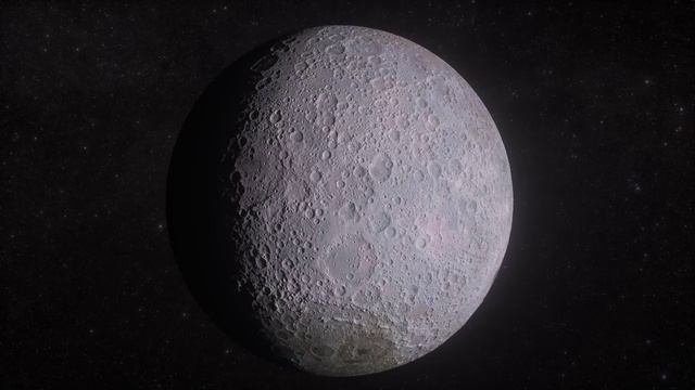 Бесплатный Футаж Лунная Поверхность - Вид из Космоса смотреть онлайн