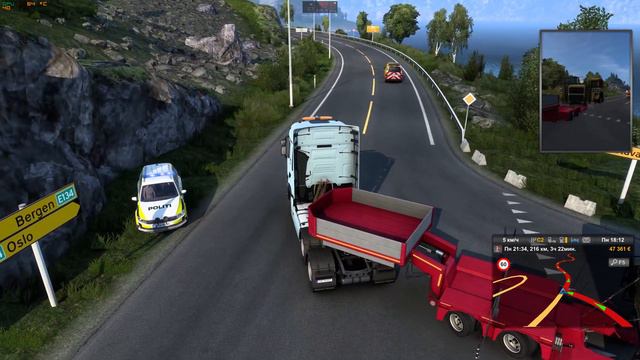 Could This Euro Truck Simulator 2 Challenge Be Too Big For Reno T 520 HP? смотреть онлайн