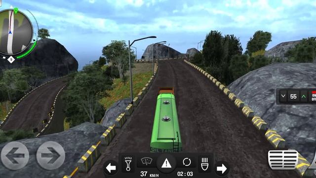 Truck Online game /Of line/Oil Tanker Transport _Game play смотреть онлайн
