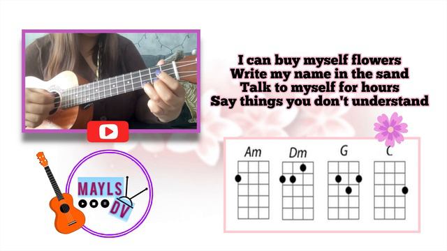 Flowers - Ukulele Play Along Video смотреть онлайн