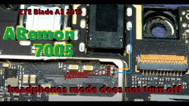 ZTE Blade A5 2019. headphones mode does not turn off. не выключается режим в наушниках смотреть онлайн