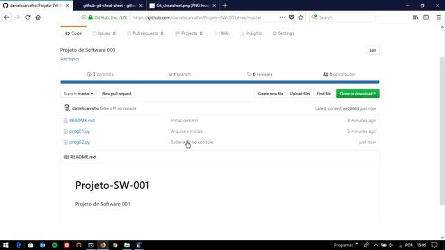 Utilizando o básico do git e GitHub смотреть онлайн