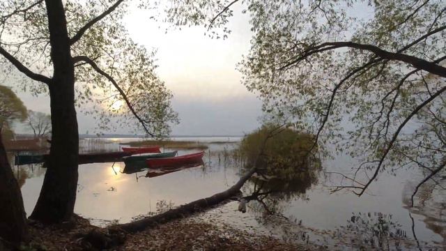 Переславль-Залесский: закат на Плещеевом озере / Pereslavl-Zalesskiy Pleshcheyevo lake sunset смотреть онлайн