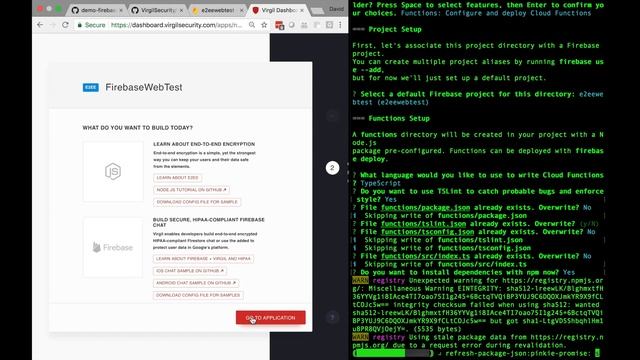 E2EE Firebase integration backend setup смотреть онлайн