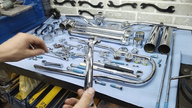 Реставрация мотоцикла Иж 49 1952 года выпуска. Хром сделан, начинаю сборку. смотреть онлайн