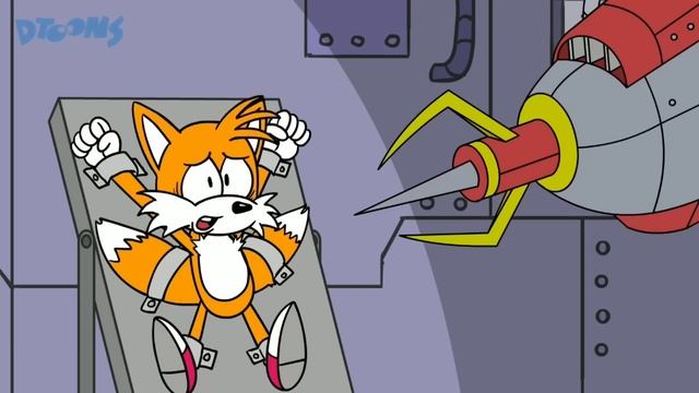 Eggman Captures Tails на русском | DToons / SONDOLL Rus Dub