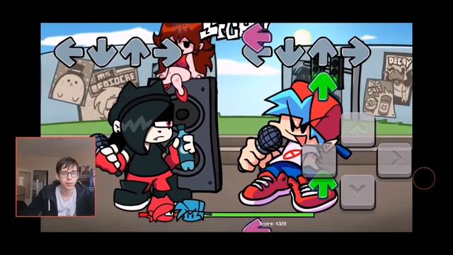 Энни стала подростком в одном видео — Friday Night Funkin' "X OTSUOVER mod" смотреть онлайн