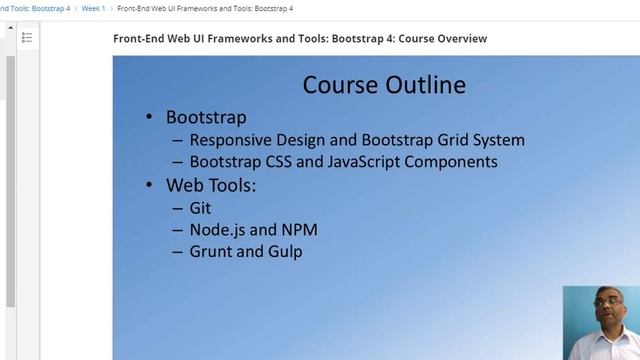 1 Overview of Ui Frameworks and Bootstrap 4 смотреть онлайн