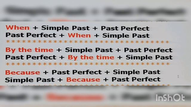 Past perfent simple /past perfect progressive /time expressions смотреть онлайн