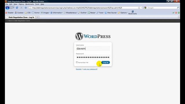 How to log into a Wordpress Website or Blog смотреть онлайн