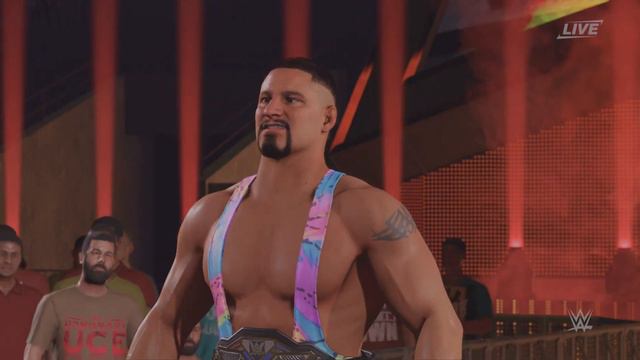 Bron Breaker Full Official CHAMPION Entrance WWE 2K23 (PS5) смотреть онлайн
