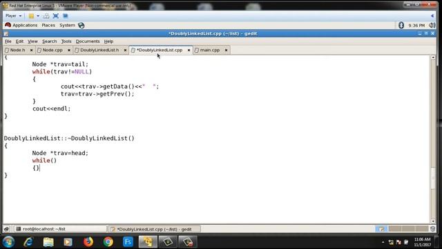 Doubly Linked List-Part6 | Destructor in doubly linked list | Data Structures using C++ смотреть онлайн