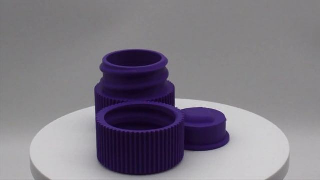 Threaded Groovy Container - 3D Printed смотреть онлайн