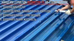 Ремонт ПРОФНАСТИЛА (продукция Redington)