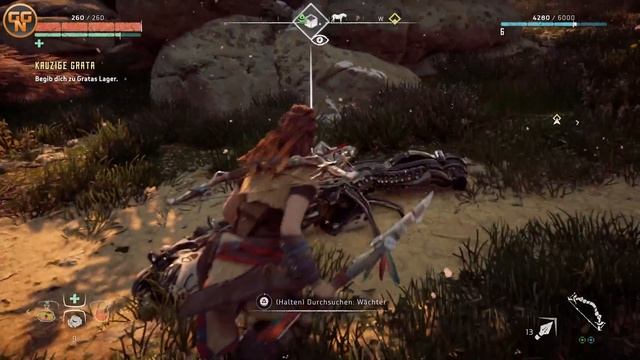 Horizon Zero Dawn - [05] Let’s Play - PS4 Pro - Erster Abschied смотреть онлайн