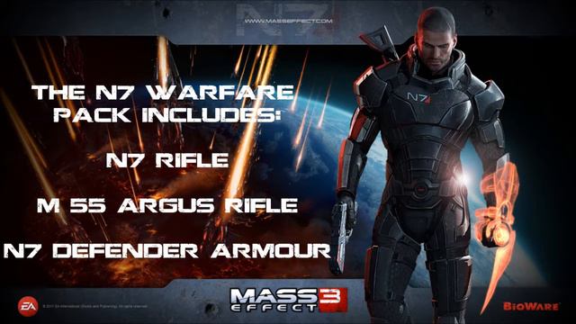 Xbox 360 Mass Effect 3 N7 Warfare pack Giveaway смотреть онлайн
