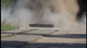 Установка и краш-тест противотаранного устройства ПОКАТ-5000У