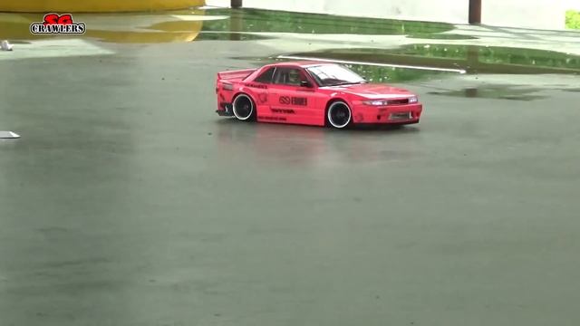 3Racing Sakura D4 RWD 1/10 Drift Car RC drifting with Tamiya Scale Interiors - Learning to drift смотреть онлайн