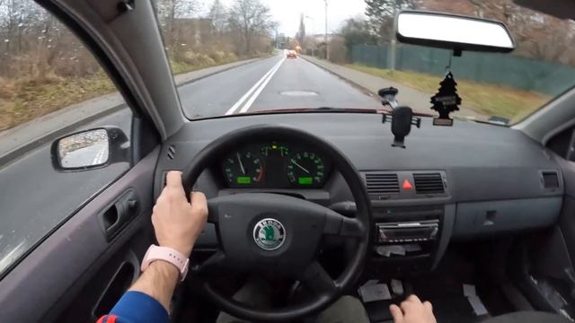 2003 Skoda Fabia I | POV Test Drive #1014 Joe Black