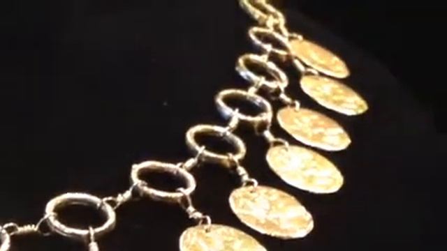 Dominique Cohen Coin Fringe Necklace