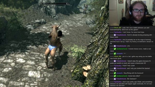 Skyrim With All the Mods #2: The Day the Invisible Flaming Goat Blew Up the World смотреть онлайн
