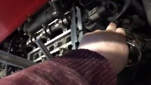 Опель корса 1.0 бензин выставляем ГРМ.