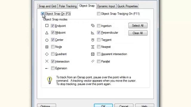 Comandos de Precisão AutoCAD 2009 смотреть онлайн