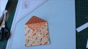 Конверт бумажный для скрапбукинга. Декор своими руками..mp4