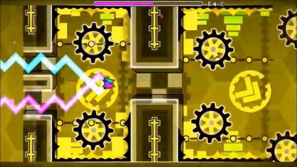 Geometry Dash | Quantum Processing Full Level | Gameplay by Riot