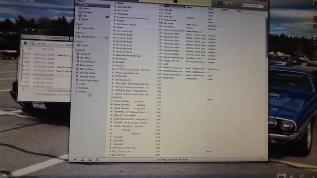 how to put music in the ipad ipod iphone from itunes!! смотреть онлайн