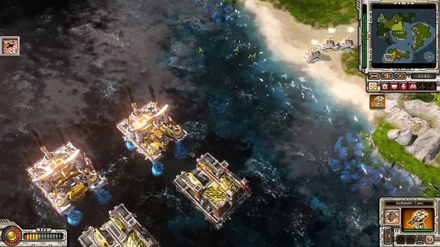 C&C: RA3: Uprising - Empire Campaign Playthrough Part 2 (Before the Hallowed Tomb, No Commentary) смотреть онлайн