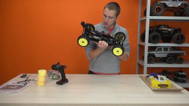 Радиоуправляемая машина Thunder tiger BUSHMASTER 8E 4WD смотреть онлайн
