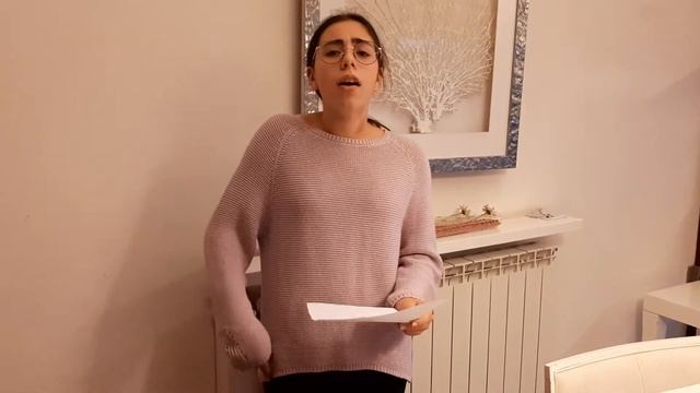 Лермонтов "Листок", читает Мия Курбан. смотреть онлайн