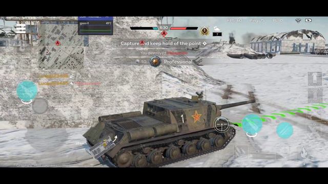 War Thunder Mobile ISU-122 Is a BEAST ☠️ - New Tank Destoryer in Action! 122mm DooM Cannon! смотреть онлайн