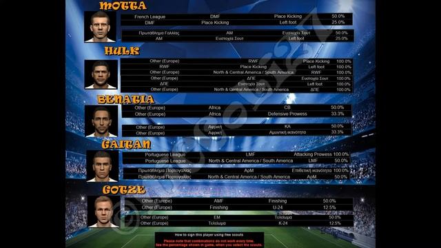 PES2016 myCLUB 100% free agent combinations black ball смотреть онлайн