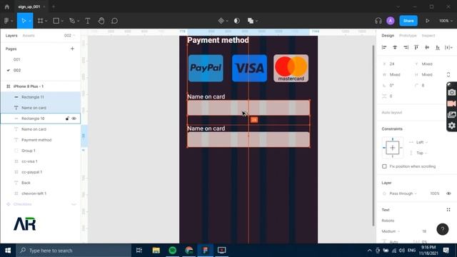 Credit card checkout page | Daily UI design Challenge | Day - 02 | UI Design in Figma смотреть онлайн