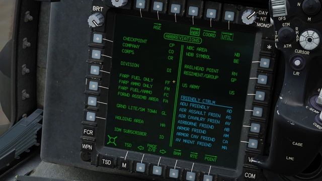 DCS AH-64D: Tactical Situation Display TSD смотреть онлайн