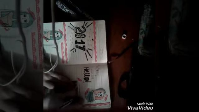 Идея для личного дневника/ежедневника. Как сделать первую страницу♡ смотреть онлайн