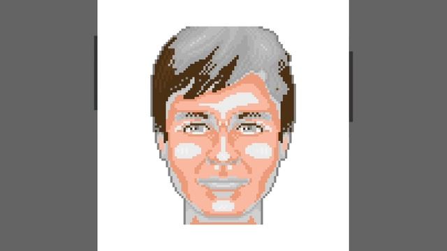 Рисую человека из пикселя смотреть онлайн