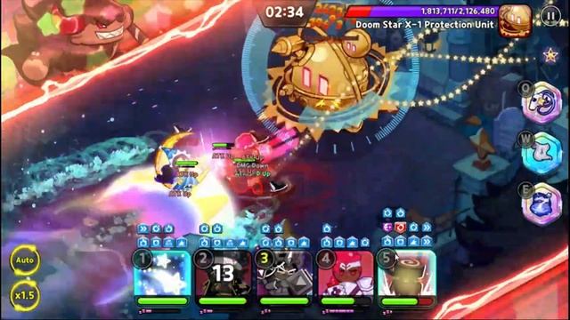 16-16 Doom Star X-1 Boss - Eternal City of Wizards - Cookie Run Kingdom F2P смотреть онлайн
