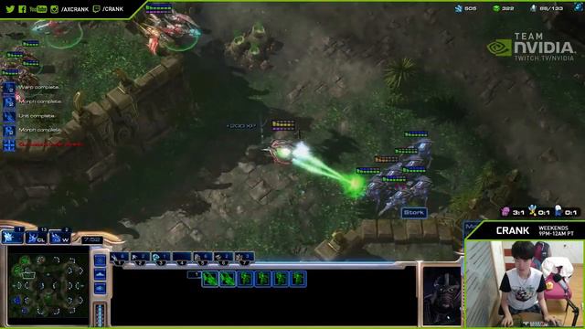 StarCraft 2: Void ray vs Stalker in PvP смотреть онлайн
