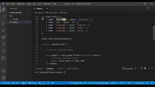 Q5. Interview QA | NodeJS | Dynamic JSON | Conversion | Tamil смотреть онлайн
