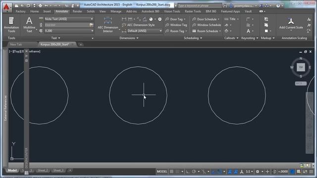 Autodesk Inventor - Dokumentacja w formacie dwg a AutoCAD смотреть онлайн