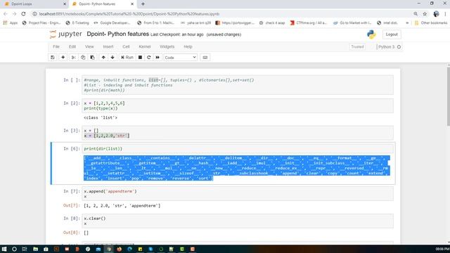 PYTHON Tutorial - PART 3, List, Tuples, Set, Dictionary, Inbuilt Functions смотреть онлайн